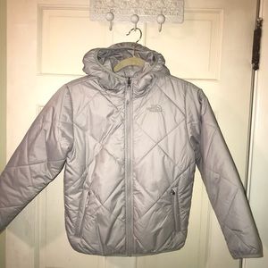 The North Face girls reversible jacket, size 10-12